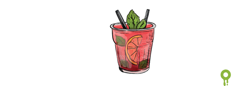 λογότυπο υγιεινής μπάρας smoothie