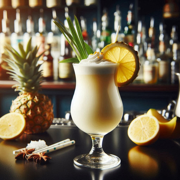 Piña Colada (χωρίς γαλακτοκομικά)
